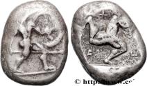 Ancient Coins - PAMPHYLIA - ASPENDOS Aspendos, Pamphylie c. 465-430 AC. (19,5mm, 10,86g, 12h)
