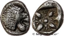 Ancient Coins - IONIA - MILETUS Milet, Ionie c. 510-494 AC. (10mm, 1,15g, h)
