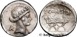 Ancient Coins - CONSIDIA Rome 46 AC. (18mm, 3,73g, 12h)