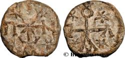 Ancient Coins - BYZANTIUM - SIGILLOGRAPHY Constantinople Ve-VIIIe siècle (16mm, 5,78g, 12h)