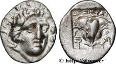 Ancient Coins - CARIA - CARIAN ISLANDS - RHODES Rhodes, Carie c. 125-88 AC. (13mm, 1,33g, 12h)