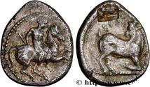 Ancient Coins - CILICIA - KELENDERIS Célendéris c. 425-400 AC. (24mm, 9,93g, 12h)