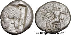 Ancient Coins - ARCADIA - ARCADIAN LEAGUE Heraia, Lycosura c. 480-475 AC. (13,5mm, 2,94g, 9h)