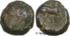 Ancient Coins - ZEUGITANA - CARTHAGE Carthage ou atelier syracusain c. 400-350 AC. (14,5mm, 5,60g, 12h)
