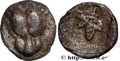 Ancient Coins - THRACE - DIKAIA Dikaia, Thrace c. 480-450 AC. (6,5mm, 0,20g, 9h)