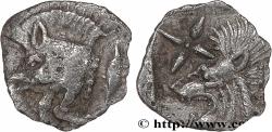 Ancient Coins - MYSIA – KYZIKOS / CYZICUS Cyzique, Mysie c. 480-450 AC. (9mm, 0,33g, 6h)