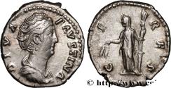 Ancient Coins - FAUSTINA MAJOR Rome c. 147 (17,5mm, 3,25g, 6h)