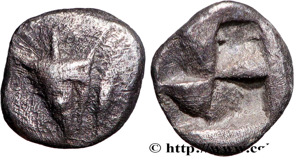 Archaïc 2 (550 BC to 480 BC) Hemiobole MYSIA – KYZIKOS / CYZICUS