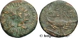 Ancient Coins - AUGUSTUS and AGRIPPA Nîmes, Gaule c. 27 AC. (24,5mm, 10,72g, 8h)