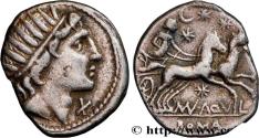 Ancient Coins - AQUILLIA Rome 109-108 AC. (19,5mm, 2,61g, 12h)