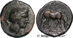 Ancient Coins - THESSALY - ATRAX Atrax, Thessalie c. 350 AC. (15,5mm, 2,63g, 6h)