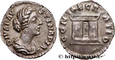 Ancient Coins - DIVA FAUSTINA Rome 176 (18mm, 3,00g, 12h)