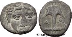 Ancient Coins - THRACE - APOLLONIA PONTICA Apollonia c. 400-350 AC. (13,5mm, 2,65g, 9h)