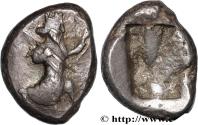 Ancient Coins - PERSIA - ACHAEMENID KINGDOM Sardes, Lydie c. 475-465 AC. (17,5mm, 5,59g, h)
