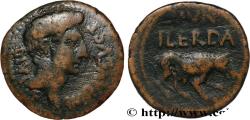 Ancient Coins - AUGUSTUS Ilerda, Catalogne c. 27 AC. - 14 AD (23mm, 5,72g, 1h)