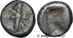 Ancient Coins - PERSIA - ACHAEMENID KINGDOM Sardes, Lydie c. 475-465 AC. (15,5mm, 5,27g, h)