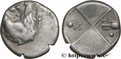 Ancient Coins - THRACE - THRACIAN CHERSONESE - CHERRONESOS Thrace, Cardia c. 350 AC. (14mm, 2,36g, 9h)