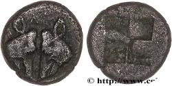 Ancient Coins - AIOLIS - LESBOS ISLAND - METHYMNA Atelier incertain, Lesbos c. 550-480 AC. (8mm, 0,61g, h)