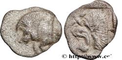 Ancient Coins - MYSIA – KYZIKOS / CYZICUS Cyzique, Mysie c. 480-450 AC. (9mm, 0,37g, 7h)