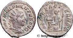 Ancient Coins - PHILIPPUS Rome 247 (22mm, 4,10g, 6h)