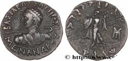 Ancient Coins - BACTRIA - BACTRIAN KINGDOM - MENANDER I SOTER Taxila c. 160-155 AC. (15,5mm, 2,38g, 12h)