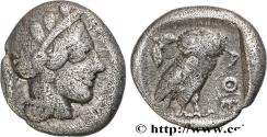 Ancient Coins - ATTICA - ATHENS Attique, Athènes c. 430 AC. (15,5mm, 4,09g, 9h)