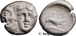 Ancient Coins - THRACE - ISTROS Istros, Thrace c. 420-340 AC. (11mm, 1,32g, 1h)