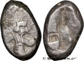 Ancient Coins - PERSIA - ACHAEMENID KINGDOM Sardes, Lydie c. 475-465 AC. (19mm, 5,53g, h)