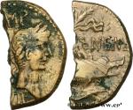 Ancient Coins - AUGUSTUS and AGRIPPA Nîmes, Gaule 9/8-3 AC (26,5mm, 7,45g, 6h)
