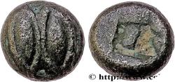 Ancient Coins - AIOLIS - LESBOS ISLAND - METHYMNA Methymna, Lesbos c. 450 AC. (5mm, 0,27g, h)