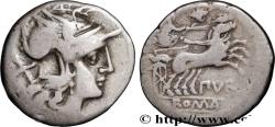 Ancient Coins - FURIA Rome c. 169-158 AC. (17,5mm, 3,49g, 1h)