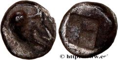 Ancient Coins - CARIA - ANONYMOUS Carie c. 600-550 (6mm, 0,41g, h)