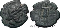 Ancient Coins - BRUTTIUM - RHEGIUM Rhégium, Bruttium c. 203-150 AC. (16mm, 3,19g, 2h)