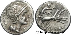 Ancient Coins - FLAMINIA  Rome 109-108 AC. (19mm, 3,56g, 7h)