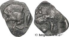 Ancient Coins - MYSIA – KYZIKOS / CYZICUS Cyzique, Mysie c. 480-450 AC. (10mm, 0,40g, 1h)