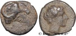 Ancient Coins - CARIA - ANONYMOUS Halicarnasse, Carie c. 395-377 AC. (8mm, 0,45g, 6h)