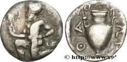 Ancient Coins - THRACE - THRACIAN ISLANDS - THASOS Thasos, Thrace c. 404-355 AC. (12mm, 0,67g, 3h)