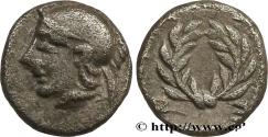 Ancient Coins - AIOLIS - ELAIA Elaia, Éolide c. 400 AC. (6mm, 0,22g, 12h)