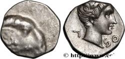 Ancient Coins - CARIA - ANONYMOUS Halicarnasse, Carie c. 395-377 AC. (7mm, 0,41g, 6h)
