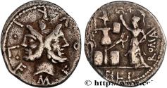 Ancient Coins - FURIA Rome 119 AC. (19,5mm, 3,74g, 1h)