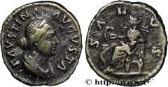 Ancient Coins - FAUSTINA MINOR Rome 165-175 (17,5mm, 3,55g, 6h)