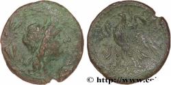 Ancient Coins - BRUTTIUM - BRETTIAN LEAGUE Bruttium, Locres ou Crotone c. 208-203 AC. (22,5mm, 6,60g, 5h)