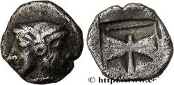 Ancient Coins - TROAS - TENEDOS Ténédos, Troade c. 480-450 AC. (9,5mm, 0,52g, 7h)