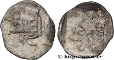 Ancient Coins - MYSIA – KYZIKOS / CYZICUS Cyzique, Mysie c. 450-420 AC. (12mm, 0,85g, 11h)