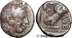 Ancient Coins - ATTICA - ATHENS Athènes, Attique c. 353- 320/294 AC. (16mm, 3,96g, 7h)