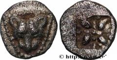 Ancient Coins - TAURIC CHERSONESE - PANTICAPEUM Panticapée, Chersonèse Taurique c. 470-460 AC. (6,5mm, 0,23g, h)