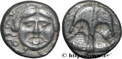 Ancient Coins - THRACE - APOLLONIA PONTICA Thrace, Apollonia Pontica c. 400-350 AC. (14mm, 3,21g, 3h)