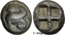 Ancient Coins - IONIA - IONIAN ISLANDS - CHIOS Chios, Ionie c. 478-431 AC. (11mm, 2,22g, h)