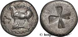 Ancient Coins - THRACE - BYZANTION Byzance,Thrace c. 416-357 AC (10,5mm, 1,01g, h)