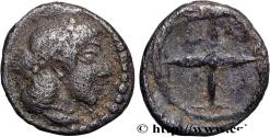 Ancient Coins - SICILY - SYRACUSE Syracuse c. 485-465 AC. (9mm, 0,60g, h)